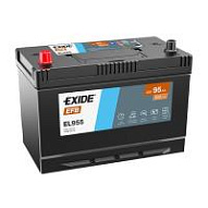 95Ah L+ Exide EFB 12V 800 А (ДШВ: 306*173*220мм), корпус: Asia, клеммы: конуc