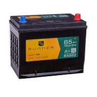 85Ah R+ Runner 12V 760 А (ДШВ: 260*172*220мм), корпус: Asia, клеммы: конуc